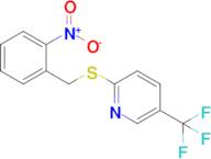 2-{[(2-nitrophenyl)methyl]sulfanyl}-5-(trifluoromethyl)pyridine