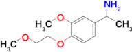 1-[3-methoxy-4-(2-methoxyethoxy)phenyl]ethan-1-amine