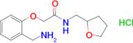 2-[2-(aminomethyl)phenoxy]-n-(oxolan-2-ylmethyl)acetamide hydrochloride