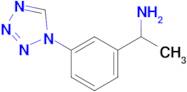 1-[3-(1h-1,2,3,4-tetrazol-1-yl)phenyl]ethan-1-amine