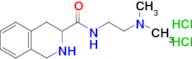 n-[2-(dimethylamino)ethyl]-1,2,3,4-tetrahydroisoquinoline-3-carboxamide dihydrochloride