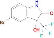 5-Bromo-3-hydroxy-3-(trifluoromethyl)-2,3-dihydro-1h-indol-2-one