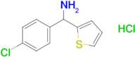 (4-Chlorophenyl)(thiophen-2-yl)methanamine hydrochloride