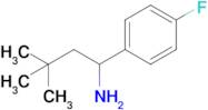 1-(4-Fluorophenyl)-3,3-dimethylbutan-1-amine