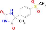 5-(4-Methanesulfonylphenyl)-5-methylimidazolidine-2,4-dione