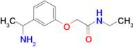 2-[3-(1-aminoethyl)phenoxy]-n-ethylacetamide