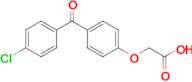 2-[4-(4-chlorobenzoyl)phenoxy]acetic acid