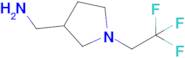 [1-(2,2,2-trifluoroethyl)pyrrolidin-3-yl]methanamine