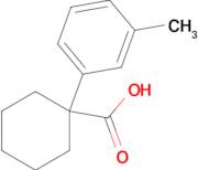 1-(3-Methylphenyl)cyclohexane-1-carboxylic acid