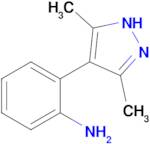 2-(3,5-Dimethyl-1h-pyrazol-4-yl)aniline