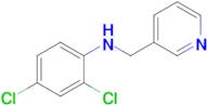 2,4-Dichloro-n-(pyridin-3-ylmethyl)aniline