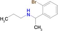 [1-(2-bromophenyl)ethyl](propyl)amine