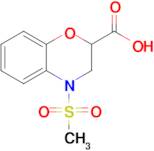 4-Methanesulfonyl-3,4-dihydro-2h-1,4-benzoxazine-2-carboxylic acid