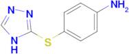 4-(4H-1,2,4-triazol-3-ylsulfanyl)aniline