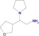 2-(Oxolan-3-yl)-2-(pyrrolidin-1-yl)ethan-1-amine