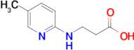 3-[(5-methylpyridin-2-yl)amino]propanoic acid