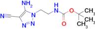 Tert-butyl n-[2-(5-amino-4-cyano-1h-1,2,3-triazol-1-yl)ethyl]carbamate