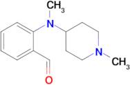 2-[methyl(1-methylpiperidin-4-yl)amino]benzaldehyde