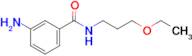 3-Amino-n-(3-ethoxypropyl)benzamide