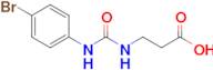 3-{[(4-bromophenyl)carbamoyl]amino}propanoic acid