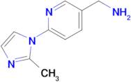 [6-(2-methyl-1h-imidazol-1-yl)pyridin-3-yl]methanamine