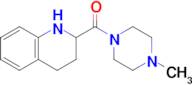 2-(4-Methylpiperazine-1-carbonyl)-1,2,3,4-tetrahydroquinoline