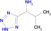 2-Methyl-1-(2h-1,2,3,4-tetrazol-5-yl)propan-1-amine