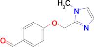 4-[(1-methyl-1h-imidazol-2-yl)methoxy]benzaldehyde