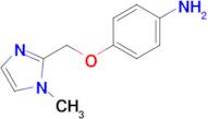 4-[(1-methyl-1h-imidazol-2-yl)methoxy]aniline