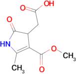 2-[4-(methoxycarbonyl)-5-methyl-2-oxo-2,3-dihydro-1h-pyrrol-3-yl]acetic acid