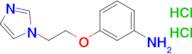 3-[2-(1h-imidazol-1-yl)ethoxy]aniline dihydrochloride