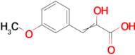2-hydroxy-3-(3-methoxyphenyl)prop-2-enoic acid
