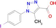 1-(4-Iodophenyl)-5-methyl-1h-1,2,3-triazole-4-carboxylic acid