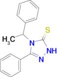 3-phenyl-4-(1-phenylethyl)-4,5-dihydro-1H-1,2,4-triazole-5-thione