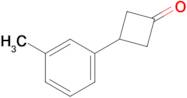 3-(3-Methylphenyl)cyclobutan-1-one