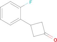 3-(2-Fluorophenyl)cyclobutan-1-one