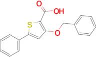 3-(Benzyloxy)-5-phenylthiophene-2-carboxylic acid
