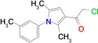 2-Chloro-1-[2,5-dimethyl-1-(3-methylphenyl)-1h-pyrrol-3-yl]ethan-1-one
