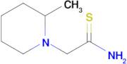 2-(2-Methylpiperidin-1-yl)ethanethioamide