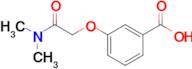 3-[(dimethylcarbamoyl)methoxy]benzoic acid