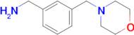 [3-(morpholin-4-ylmethyl)phenyl]methanamine