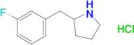 2-[(3-fluorophenyl)methyl]pyrrolidine hydrochloride