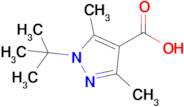 1-Tert-butyl-3,5-dimethyl-1h-pyrazole-4-carboxylic acid