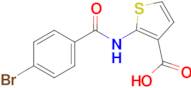 2-(4-Bromobenzamido)thiophene-3-carboxylic acid