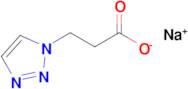 Sodium 3-(1h-1,2,3-triazol-1-yl)propanoate