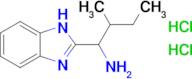 1-(1h-1,3-Benzodiazol-2-yl)-2-methylbutan-1-amine dihydrochloride