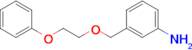 3-[(2-phenoxyethoxy)methyl]aniline