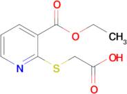 2-{[3-(ethoxycarbonyl)pyridin-2-yl]sulfanyl}acetic acid