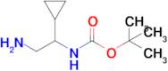 Tert-butyl n-(2-amino-1-cyclopropylethyl)carbamate