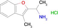 1-(3-Methyl-1-benzofuran-2-yl)ethan-1-amine hydrochloride